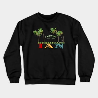 Hurricane Ian Crewneck Sweatshirt